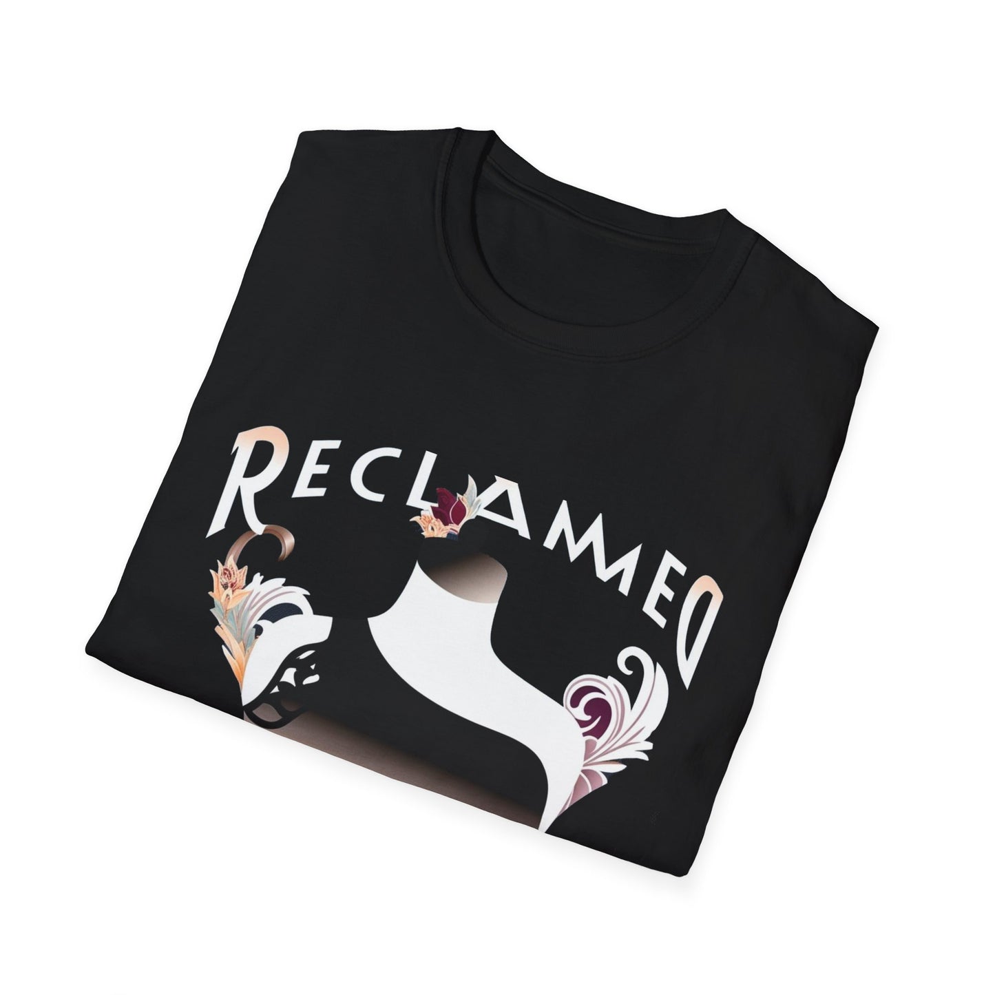 "Reclaimed" Unisex Softstyle T-Shirt - Eco-Friendly Graphic Tee (1)