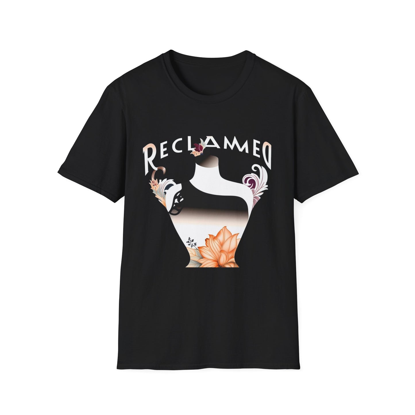 "Reclaimed" Unisex Softstyle T-Shirt - Eco-Friendly Graphic Tee (1)