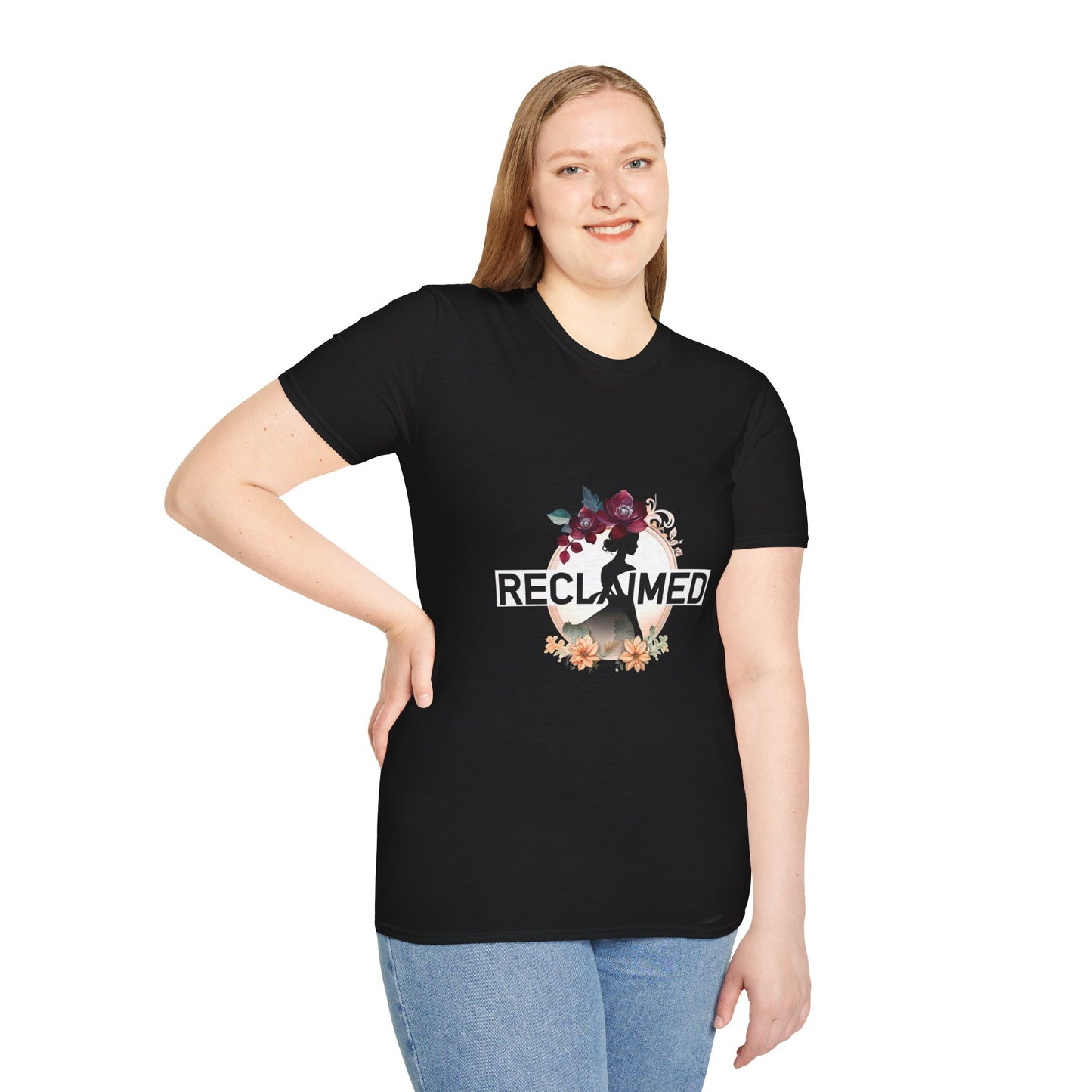 "Reclaimed" Unisex Softstyle T-Shirt - Eco-Friendly Graphic Tee (2)