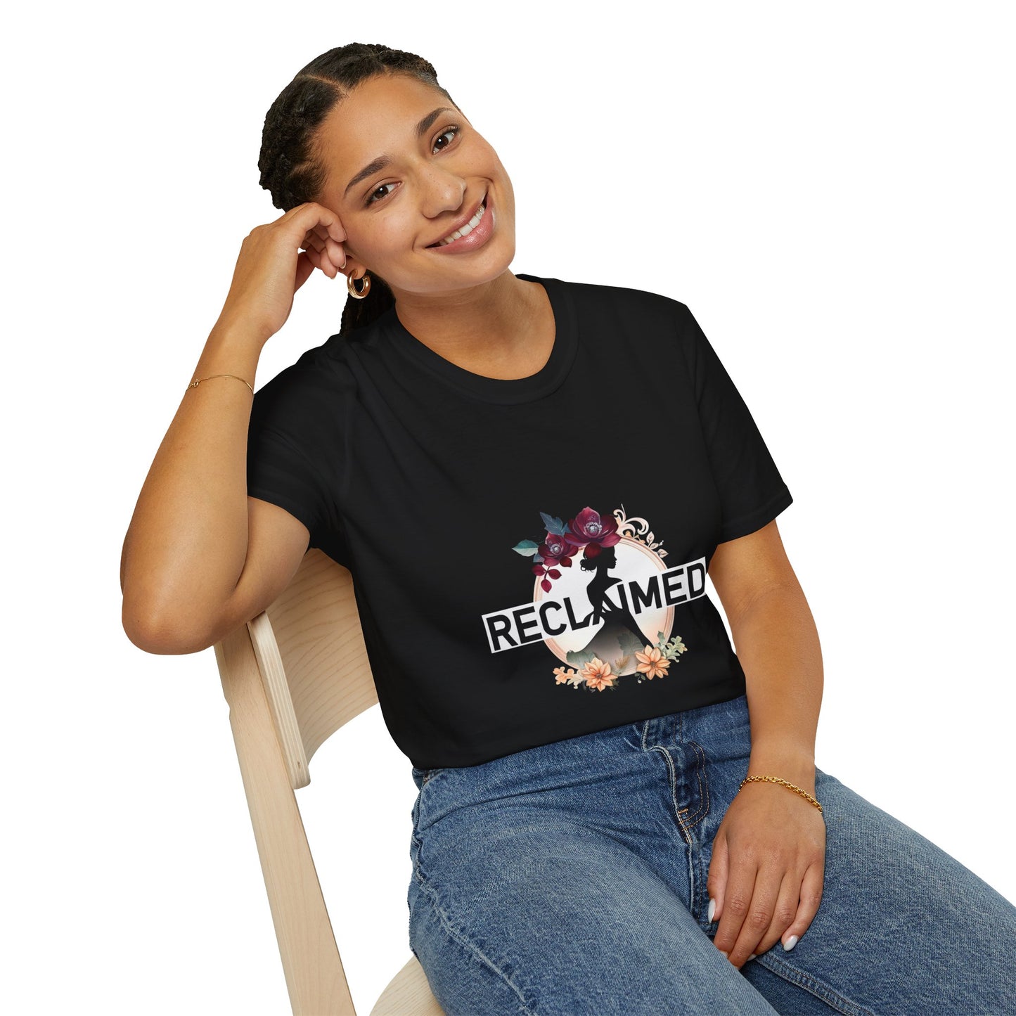 "Reclaimed" Unisex Softstyle T-Shirt - Eco-Friendly Graphic Tee (2)